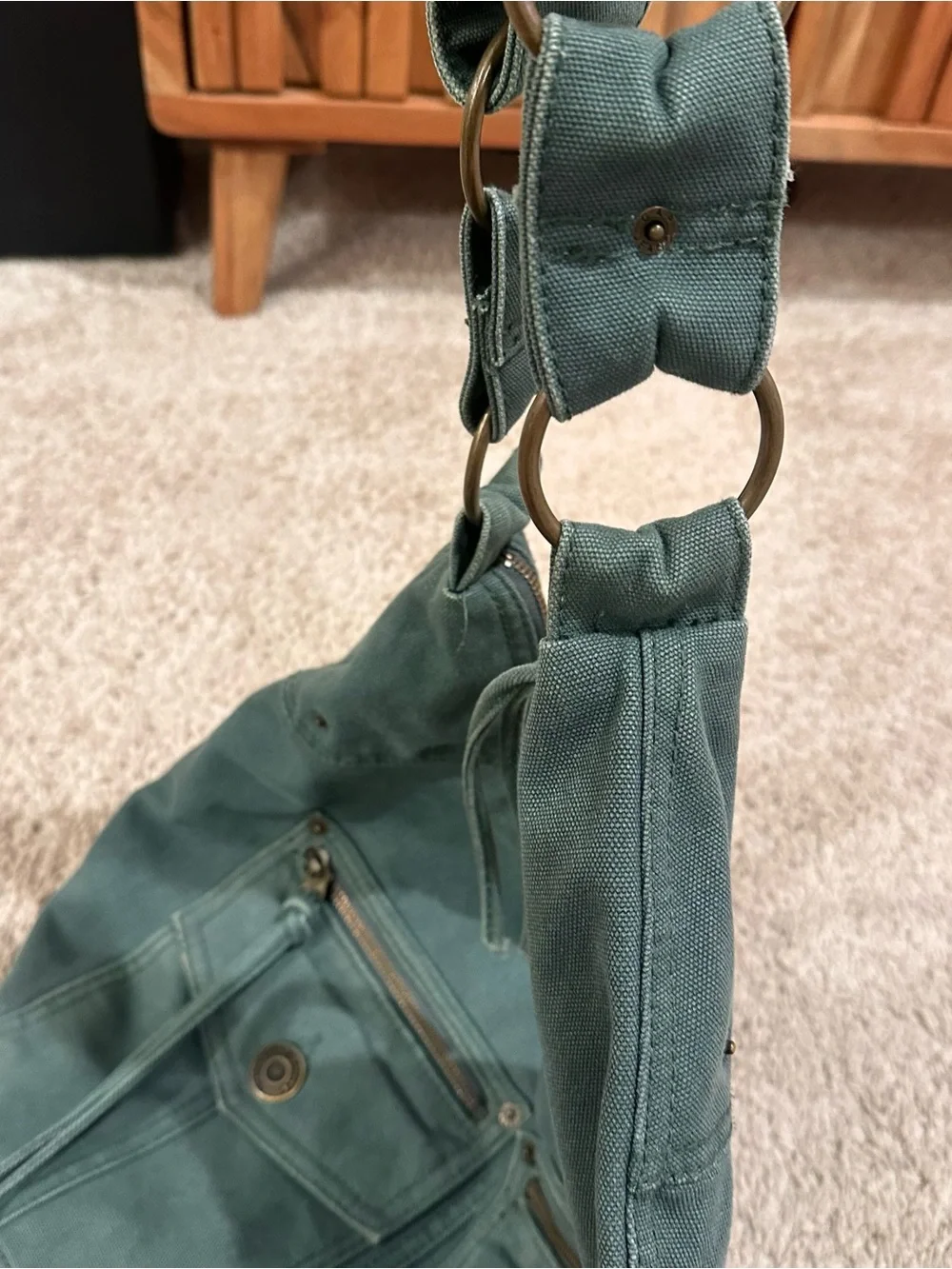 GAP Vintage y2k denim utility shoulder bag